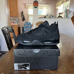 Jordan 4 Retro Black Cat (2025) Size 11