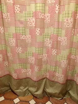 Custom shower curtain