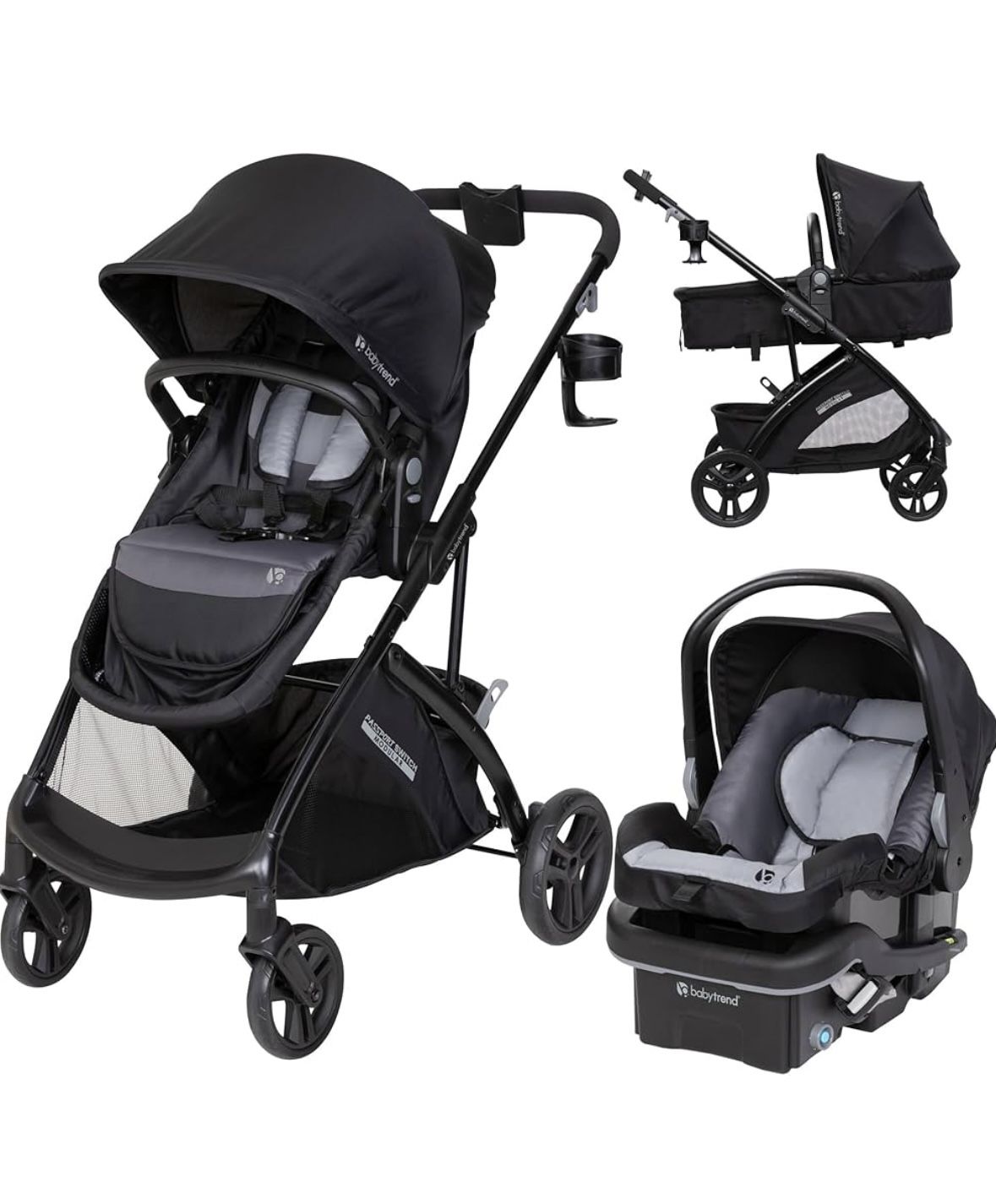 New Baby Trend Stroller Set