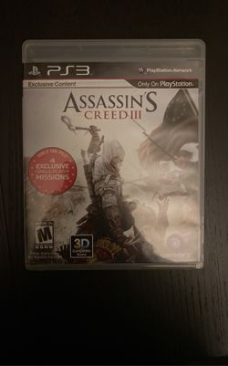Assassin’s Creed III -PlayStation 3
