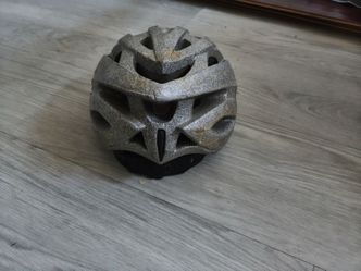 Bike helmet grey