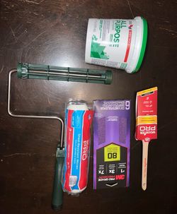 Pro Painting Kit w 3M Sandpaper and USG Joint Compound