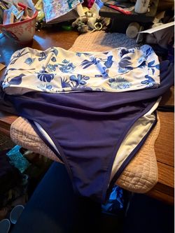 Plus Size Tip & Bottom Swimwear