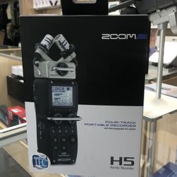 Zoom H5 4 Input 4 Track Portable Handy Recorder 