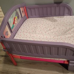 Toddler bed the little mermaid