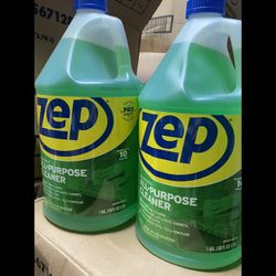 2 Pack .. Zep All-Purpose Cleaner and Degreaser 128 Ounce. 1 Gallon Concentrate 