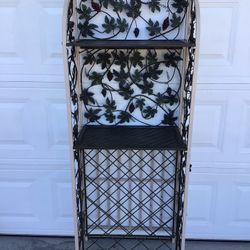 Metal  Shelf Wine Rack