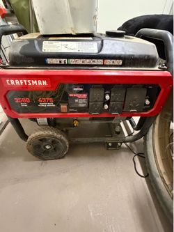 Craftsman 3500 watt generator 30 amp