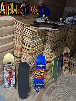 Skateboard decks and complete