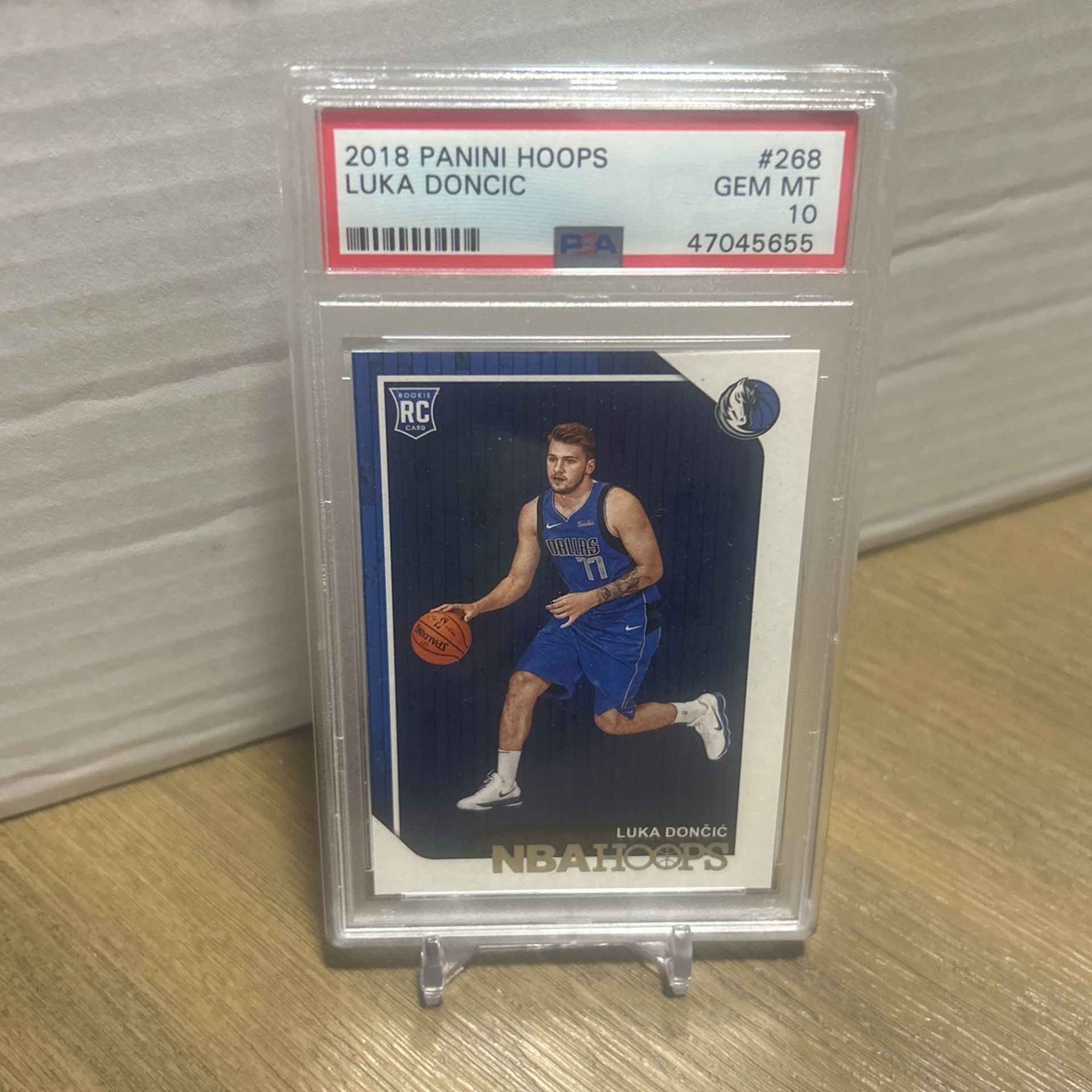 Luka Doncic NBA Hoops Gem 💎 Mint 10 Rookie Card 