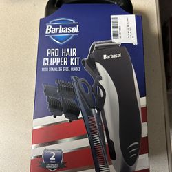 Barbasol Pro Hair Clipper Kit NWT