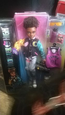 New Monster High Doll Clawd Wolf