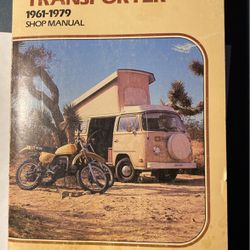 VW transporter 1961 through 1979 shop manual full color
