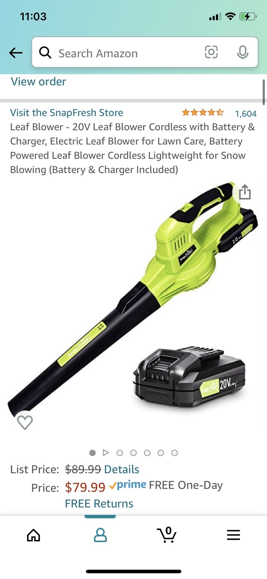 Leaf Blower Brand New