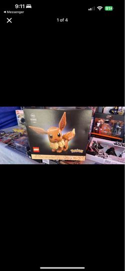 LEGO Pokemon Eevee #72151 Collectible Building Set 587 Pcs Brand New Sealed Box