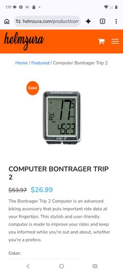 Bontrager trip 2 computer only