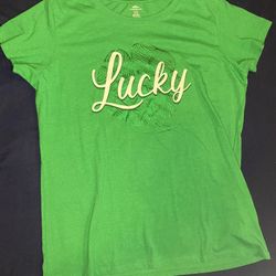 St Patrick Day T-shirt LADIES XL