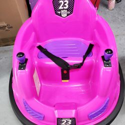 Flybar 6V Bumper Car, Battery Powered Ride On, Fun LED Lights, Includes Charger, Maximum Speed 1 MPH