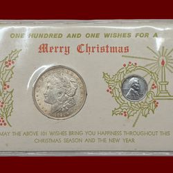 Silver Dollar Christmas Gift