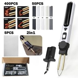 100W Cordless Plastic Welder Kit 3in1 Gun