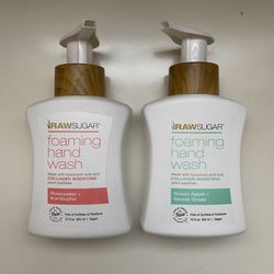 Raw Sugar hand soap. 2 for $5