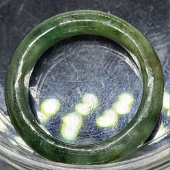 Burmese Jadeite Jade Ring Sz 6.5.