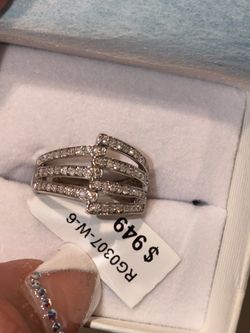 Size 6 diamond ring