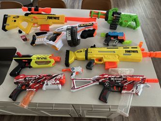 Nerf Guns And X Shot Gel 