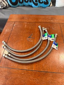 BroCraft Faucet Connector Hoses – Set of 4