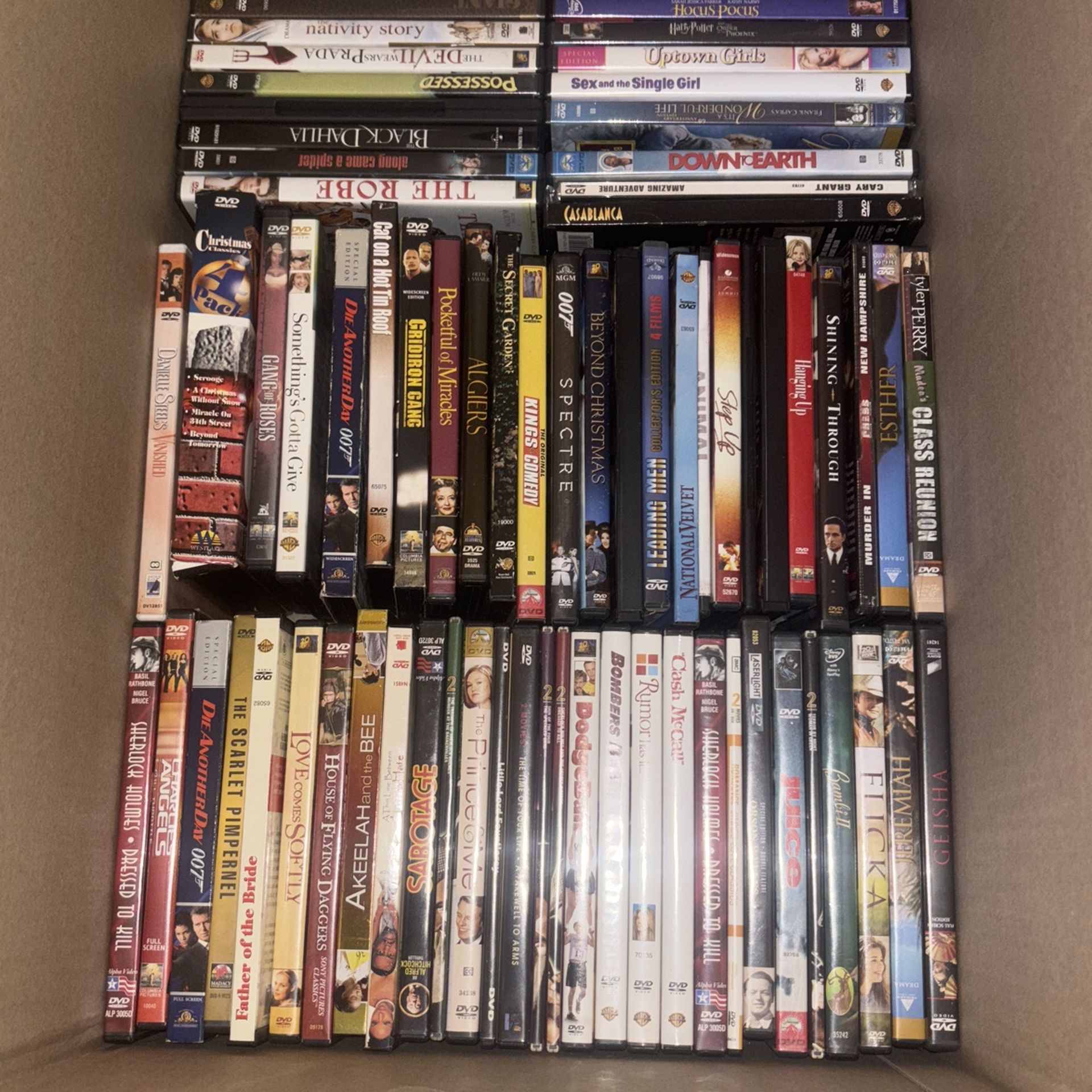 New And Used Movies (hole Box)