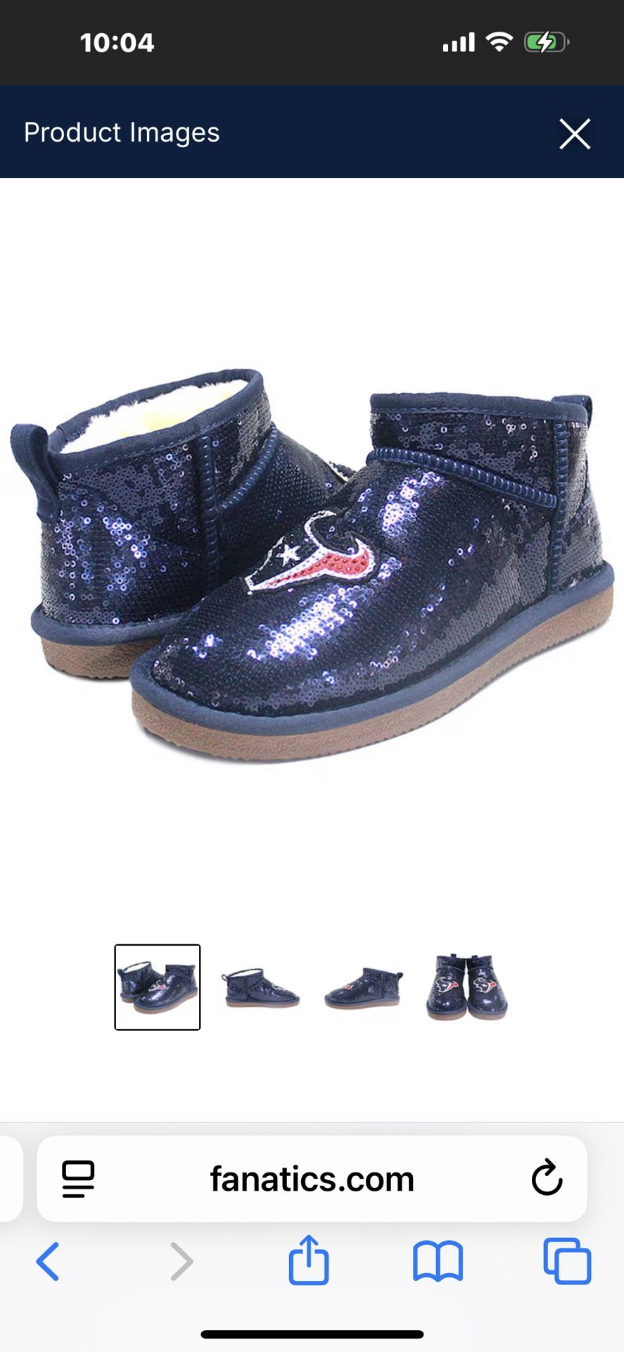 Houston Texans Bling Boots