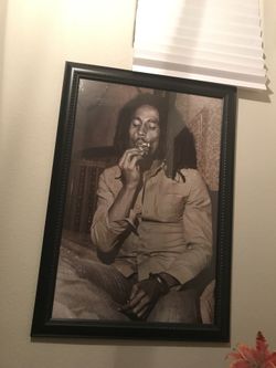 Bob Marley picture frame