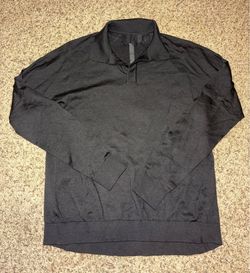 (Size M) Nike Black Every Stitch Considered ESC Merino Wool Silk Cashmere Shirt