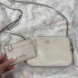 Small Coach CrossBody bag And Matching Cardholder