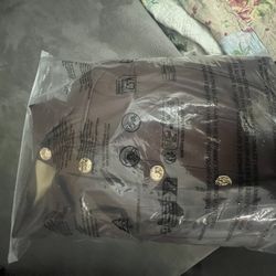 Women Jumpsuit Faux Leather Size M 