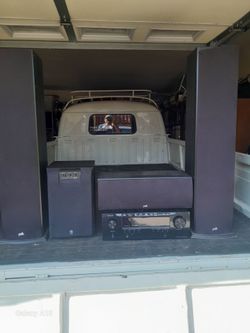 Denon, Yamaha, Polk, Surround Sound, Amp, speakers, subwoofers