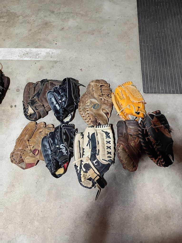Baseball Gloves For LHT