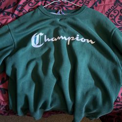 Green Champion Sweatshirt 