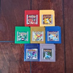 gameboy color / gameboy advance pokemon games -READ DESCRIPTION-