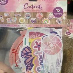 Value Pack Cutouts - 12 Pieces