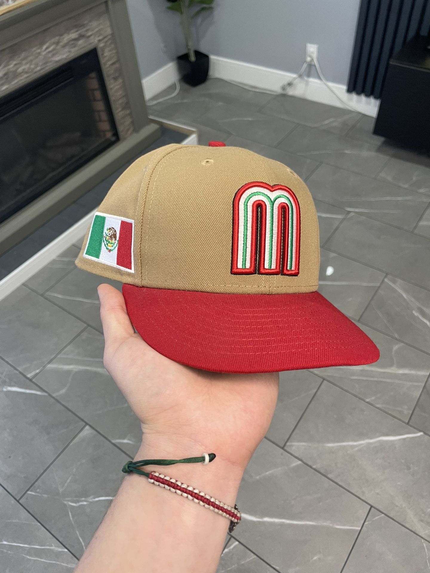 Mexico WBC new era khaki hat 