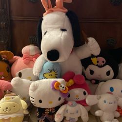 Sanrio Plushies 