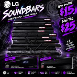 LG SOUND BAR