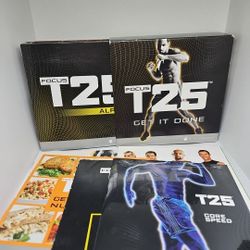 9-DVD Focus T25 Get It Done Alpha and Beta + Bonus DVD - Beachbody Workout 2014