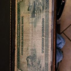 Rare $20 bill.