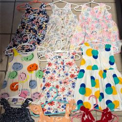 Toddler Girl Clothes Size 2t Sleeveless Summer Dresses
