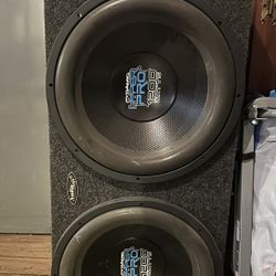 Pyramid Hyper Pro 15” 1200 Watt Subwoofers 