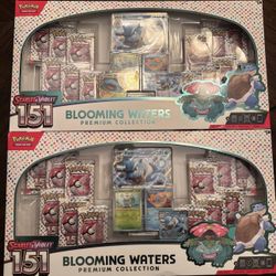 Pokemon TCG: Scarlet & Violet - Blooming Waters Premium Collection X2
