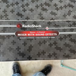 RadioShack Mixer With Sound Effect 