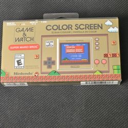 Game And Watch Super Mario Bros. Edition